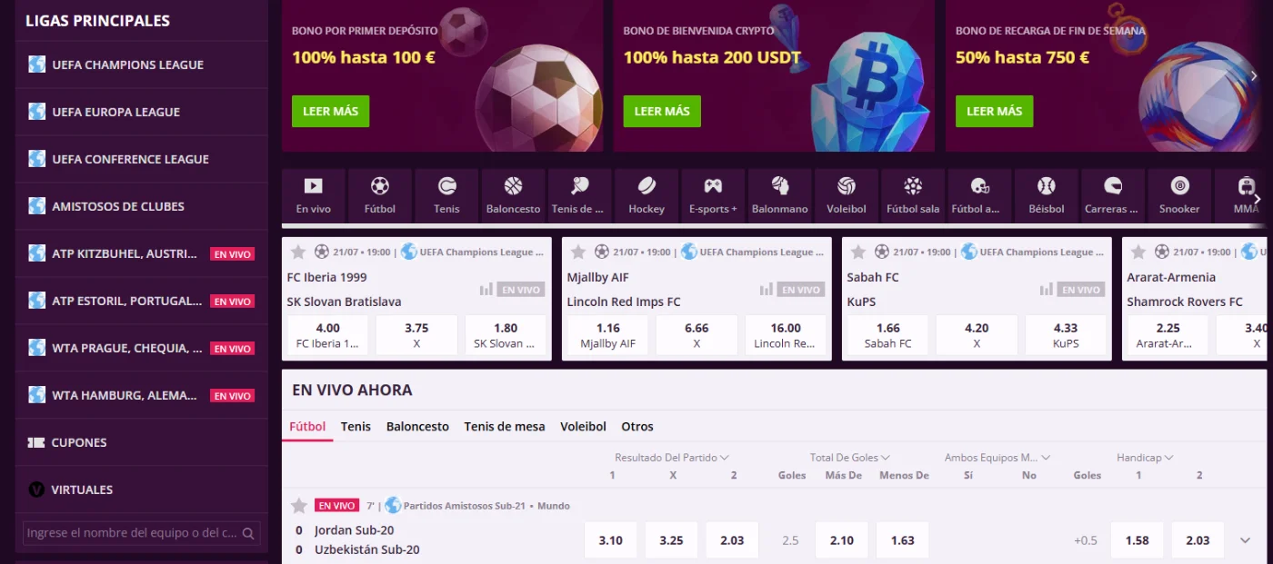 Apuestas deportivas